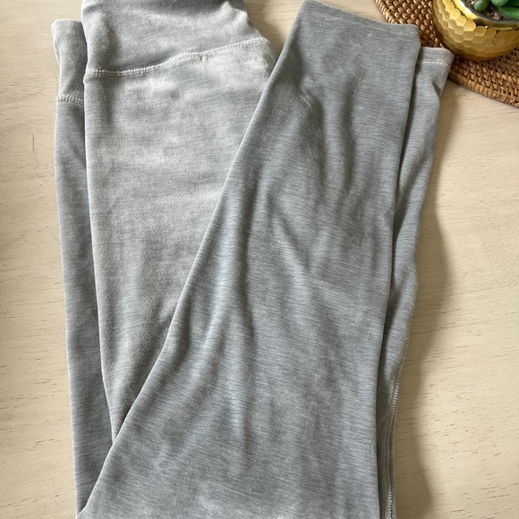 Calvin Klein Gray Performance Women's Size M -Taper Leg Plush Soft Velour Pants - Picture 3 of 8